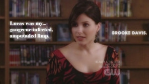 Brooke Davis Brooke's quotes!