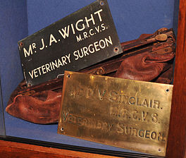 Original name plates for Donald Sinclair (Siegfried Farnon) and Alf ...