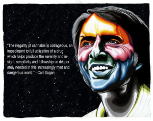 ... sagan e1303943633218 Carl Sagan Quotes on Marijuana in LSD Technicolor