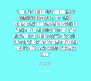 If we're gonna win, we have to play up to and beyond our potential. We ...