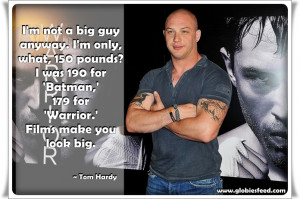 Tom Hardy Workout – Compare Bane, Warrior and Bronson