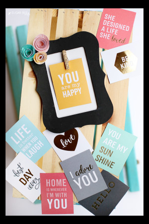 ... and Jello! I hope you enjoyed this DIY Inspirational Quote Frame