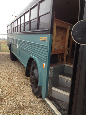 Buses Converted into Houses