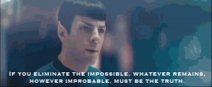 recently watched the movie Star Trek Into Darkness, and one Star Trek ...