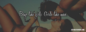 Click to get this girls like man facebook cover photo