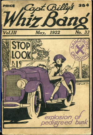 Capt Billys Whiz Bang May 1922 Cover Dangerous Crossing