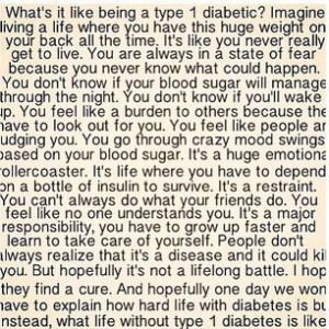 Type Diabetes Quotes Image