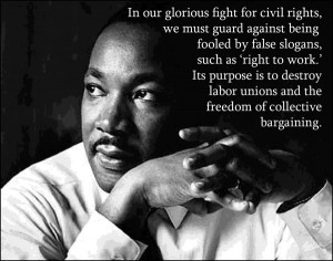 Martin Luther King - Right to Work
