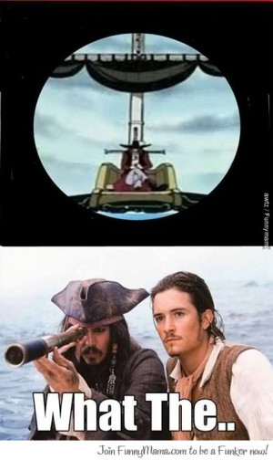 Shit just got real in Pirates of the Caribbean!!
