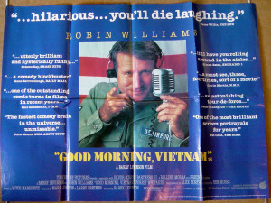 good morning vietnam quotes version original quad poster film poster ...