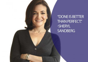 Sheryl Sandberg is the chief operating officer of Facebook and author ...