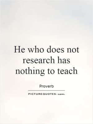 In teaching others we teach ourselves