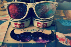 awesome, cool, galaxy, glasses, mustache