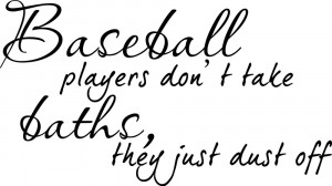 Players Bath Sports Decor vinyl wall decal quote sticker Inspiration ...