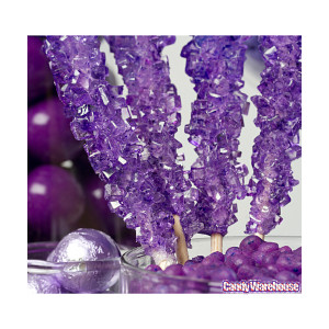 Purple Rock Candy Crystals