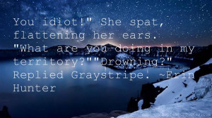 Top Quotes About Graystripe