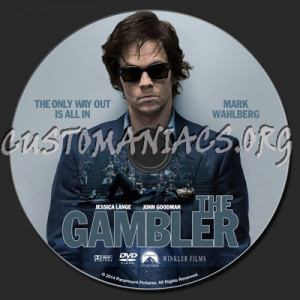 The Gambler (2014) dvd label