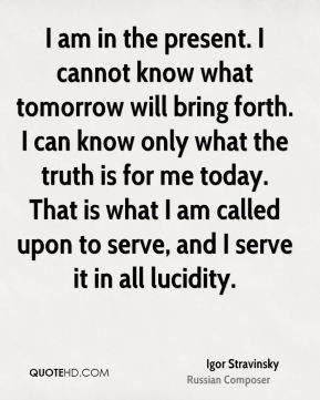 Igor Stravinsky Quotes