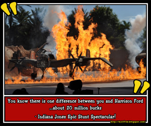 Sunday's Sayings - Indiana Jones Epic Stunt Spectacular