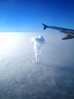 Up above the clouds, clouds
