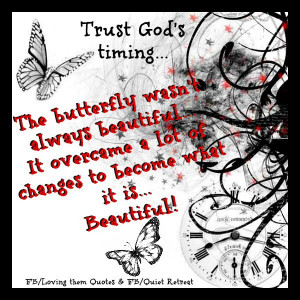 Trust Gods Timing