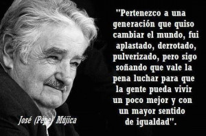 Jose Mujica - Pertenezco a una generacion que quiso cambiar el mundo ...
