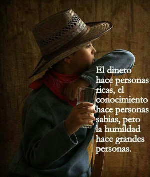 La humildad!!!