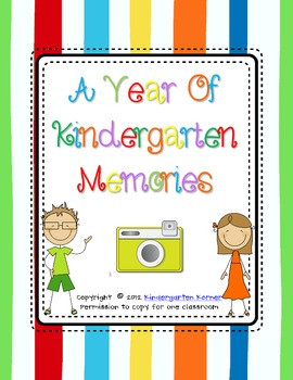 Scrapbook Printables For Kindergarten Graduation