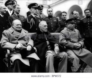 Stock Photo WINSTON CHURCHILL WOODROW WILSON amp JOSEPH STALIN THE BIG