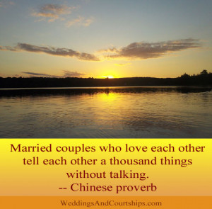 Married Couples Who Love Each Other Tell Each Other A Thousand Things ...