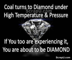 Time Turns Coal Diamond High Temperature And Pressure