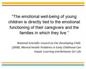 ... relationships with adults in order to develop social-emotional skills