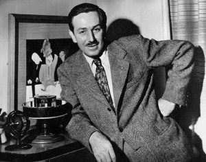 Walt Disney around 1950 seen with zoetrope and other animation ...