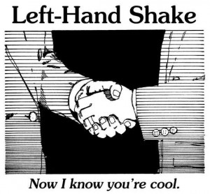 Left-Hand shake