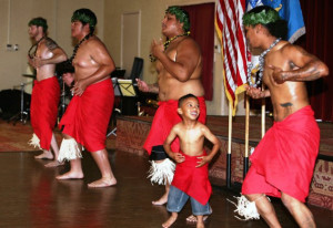 The La'u Samoa dance is performed by the La'u