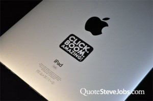 Steve Jobs quotes (FOOLISH SET BLACK) iPad sticker iPad decal MacBook ...