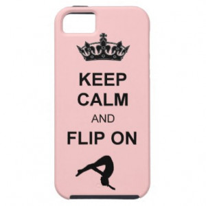 Keep Calm and Flip on Tumbling iPhone 5 Cover