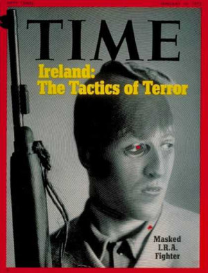 this 1971 time magazine featured the irish republican army later..