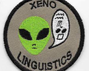 Xenolinguistics Geek Merit Badge Pa tch ...