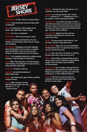 Homepage › Jersey Shore - Quotes »