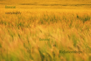 Relationship Quotes- Invest Sustainably: Invest in Relationships