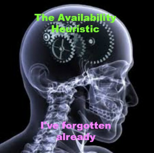 The Availability Heuristic...