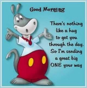 Cute Romantic Good Morning Hug