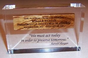 Ronald-Reagan-Inauguration-Lucite-Memorabilia-Quote-14-We-must-Act ...