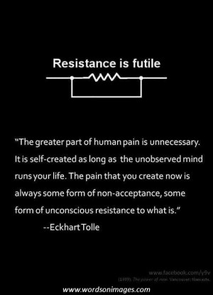 Resistance is futile quote