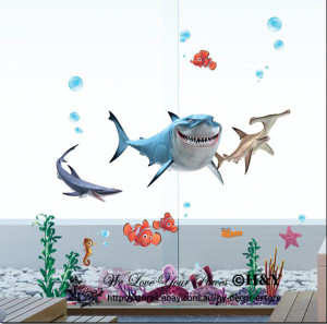 Details about Disney Finding Nemo Wall Decal Removable Stickers Kids ...