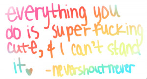 Can’t Stand It - NeverShoutNever!