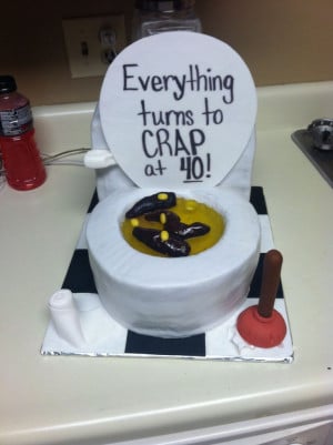 Turning 40 Birthday Cake