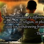 Thomas Jefferson Quote on Differences in Politics, Religion, and ...