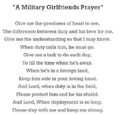 Military Girlfriend Quotes